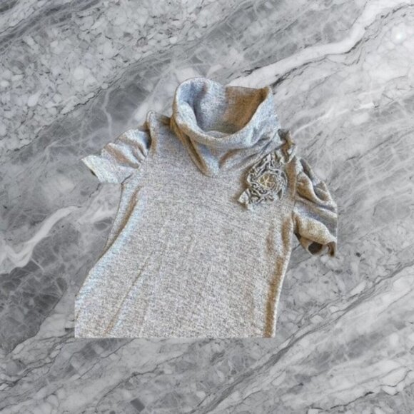 iZ Byer Rhinestone Turtleneck - Picture 7 of 7